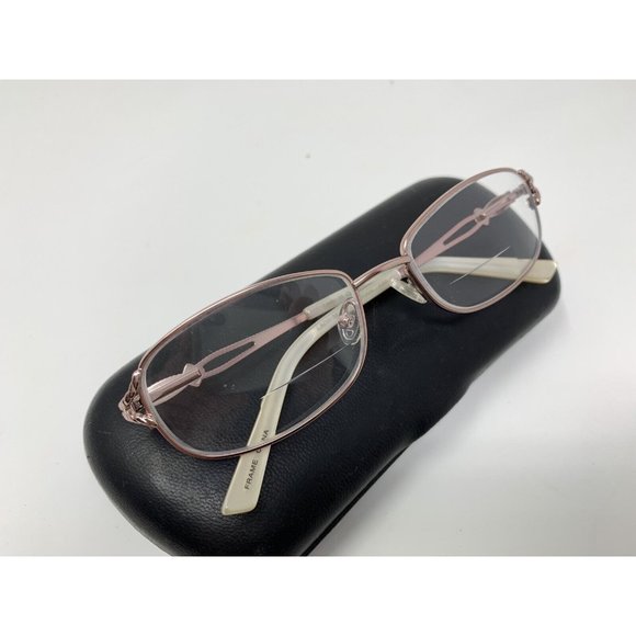 Lady M Collection Eyeglass Frames  Alexa Pink 53 [] 16 130 Rhinestones - Picture 11 of 11